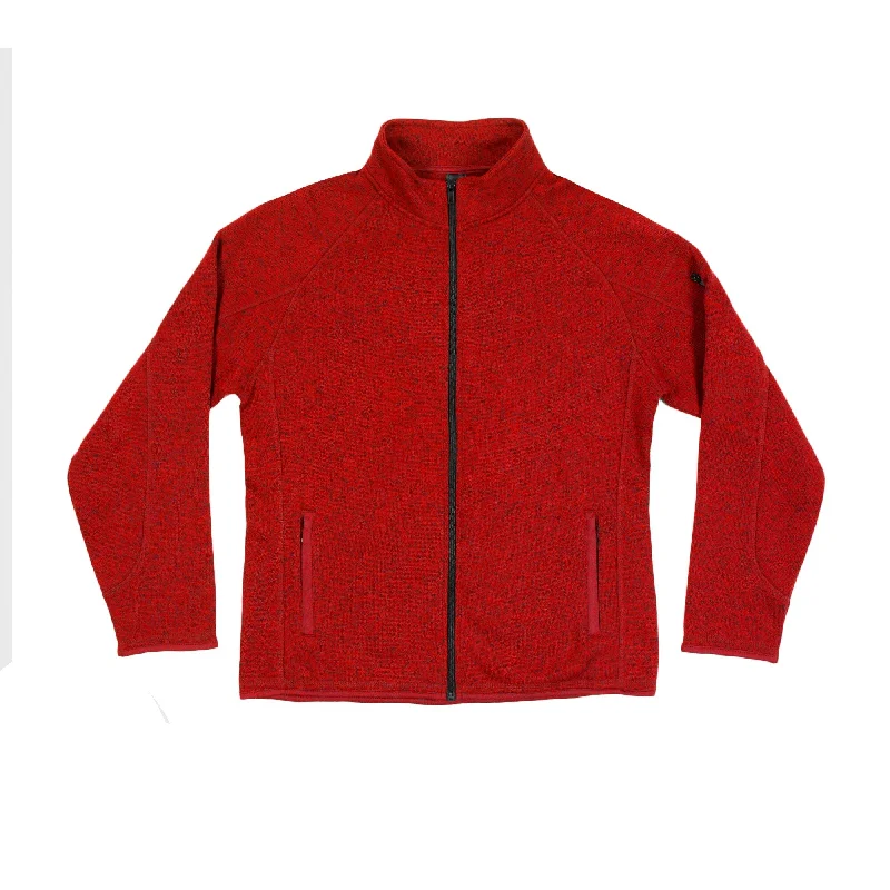 Burnside Ladies Full Zip Sweater Knit Jacket