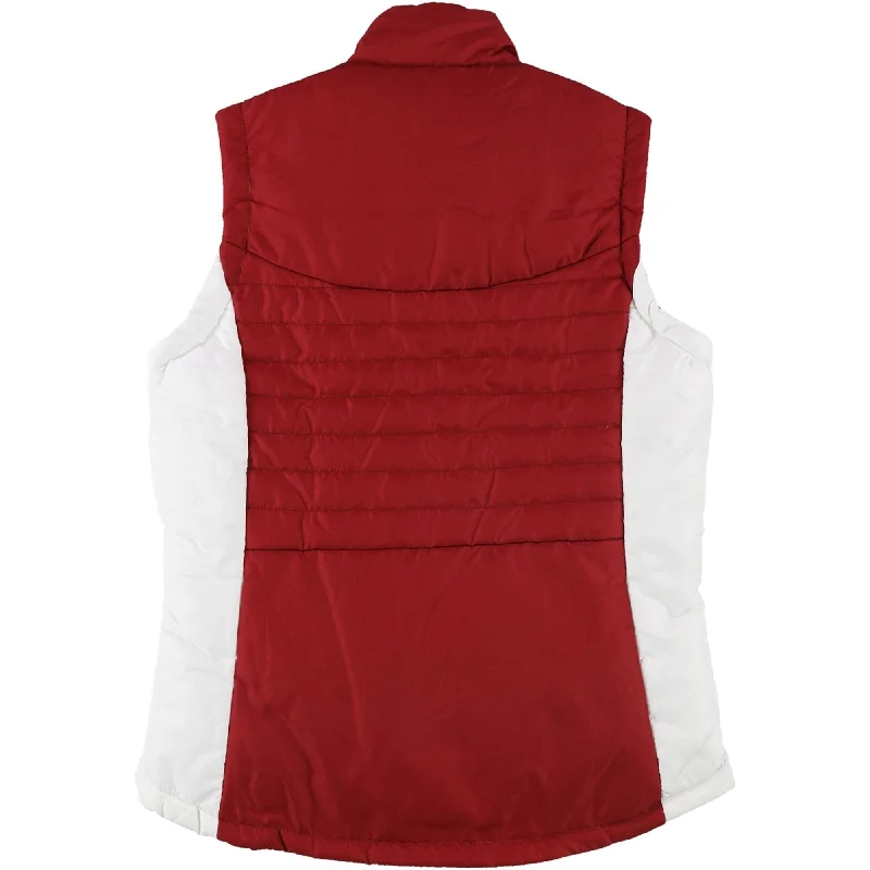 G-III Sports Womens Indiana University Outerwear Vest, Red, X-Large