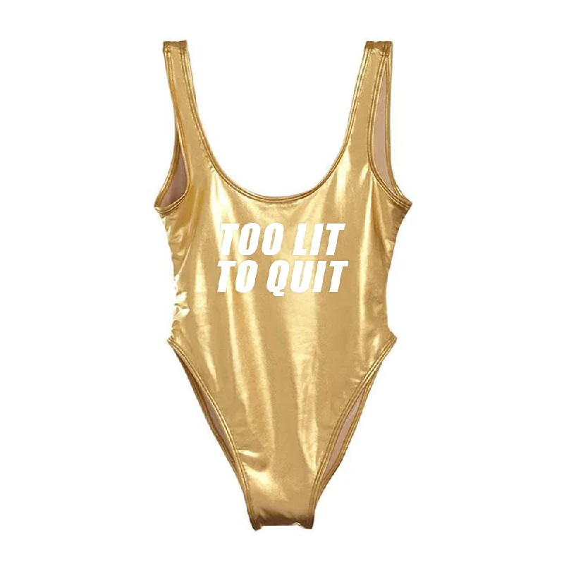 TOO LIT TO QUIT [SWIMSUIT]