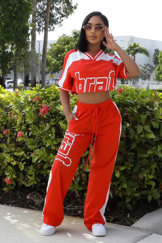 The Brat Club Pant Set