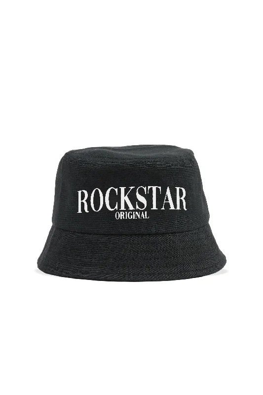 Boys Octavio Black Bucket Hat