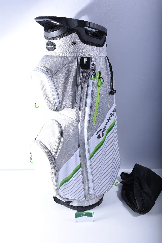 Taylormade Cart Bag / 14-Way Divider / Gray, White & Green