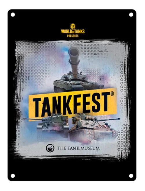 TANKFEST Metal Sign