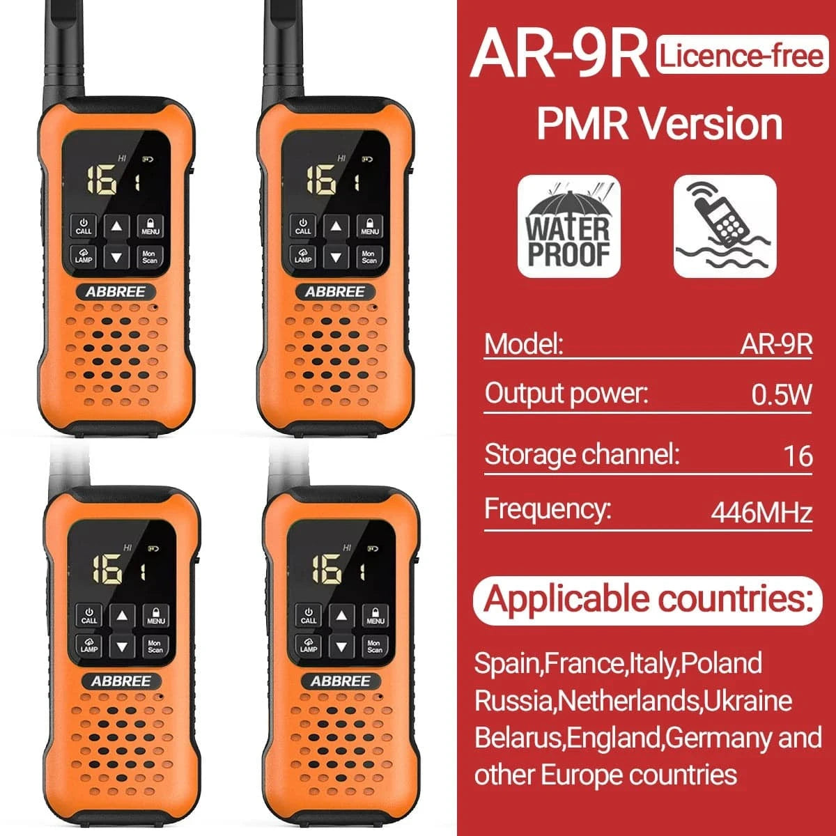 4PCS OR-PMR