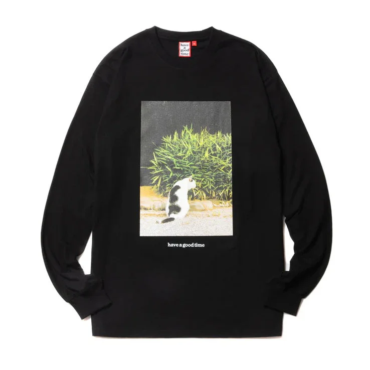 Temple Cat LS Tee