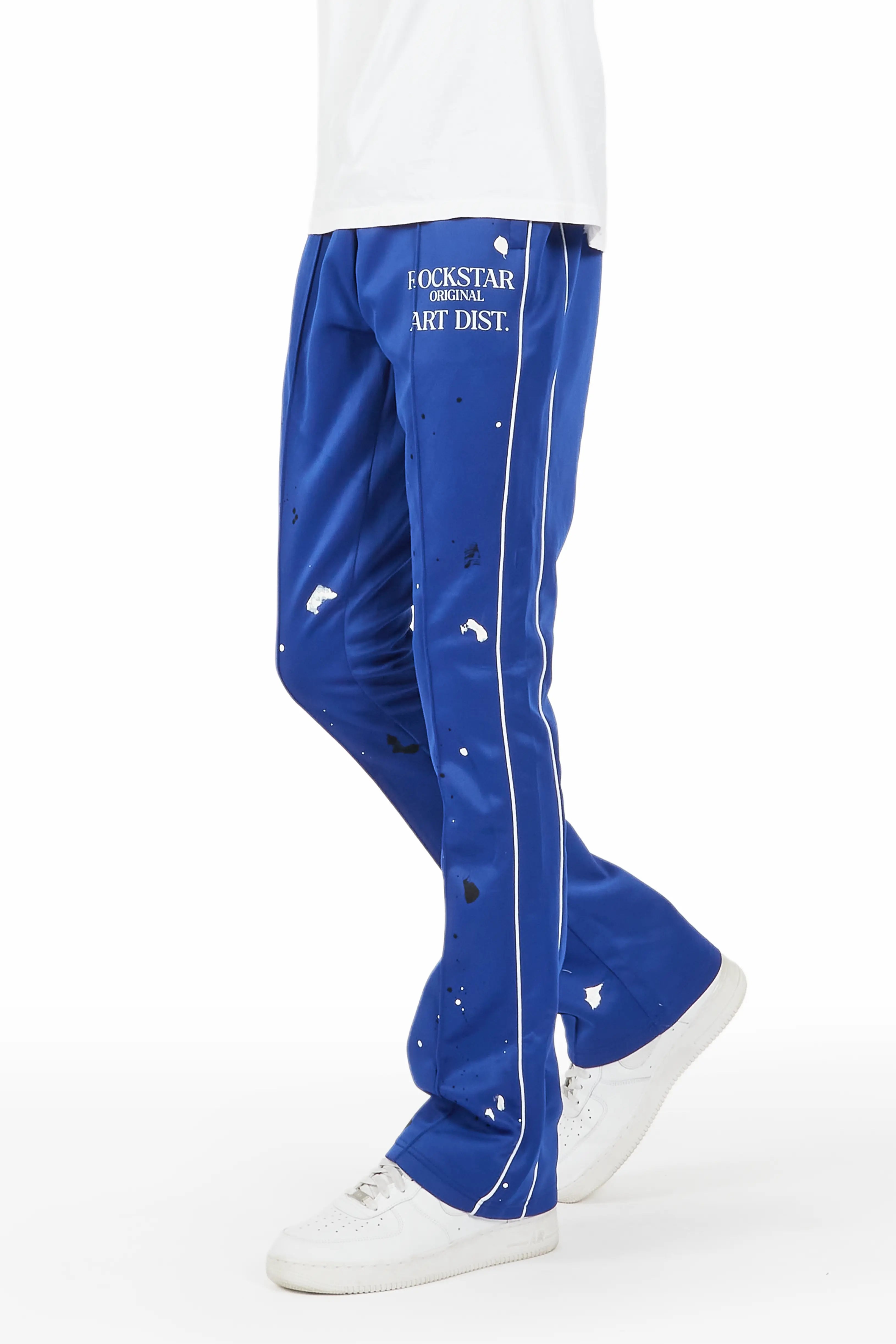 Jaco Royal Blue Stacked Flare Pant