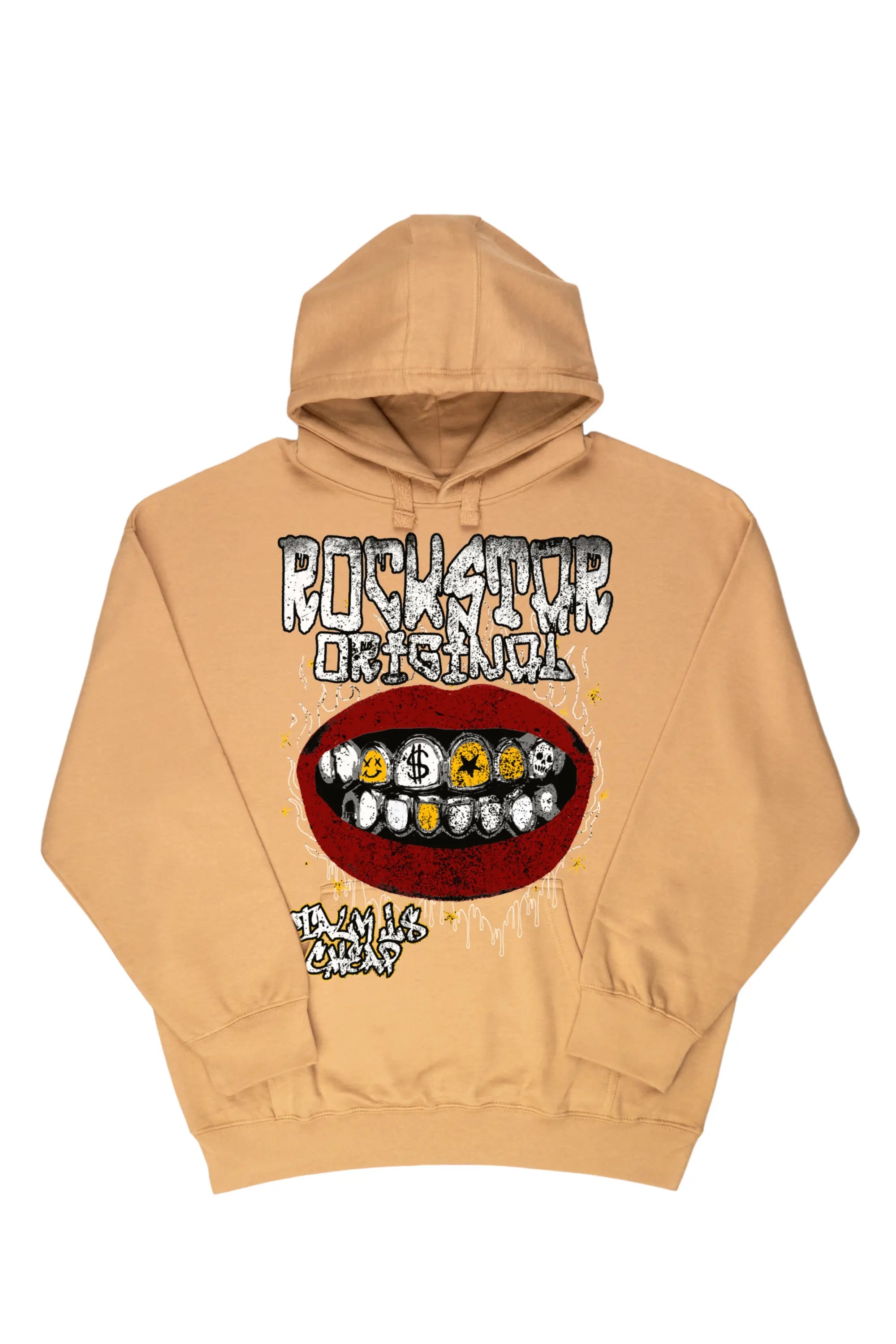 Sharia Tan Oversized Hoodie