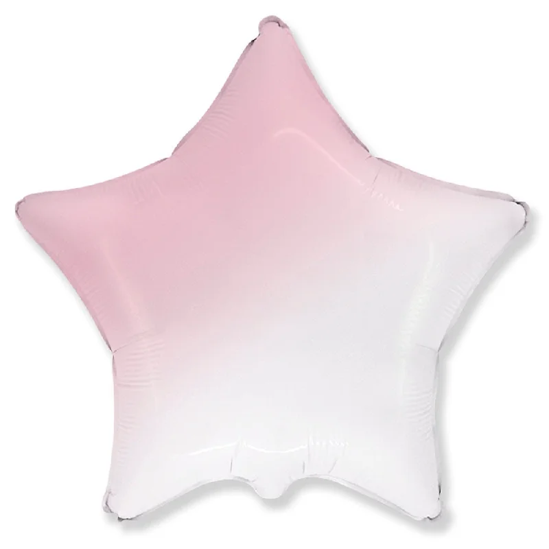 18 inch STAR - GRADIENT BABY PINK