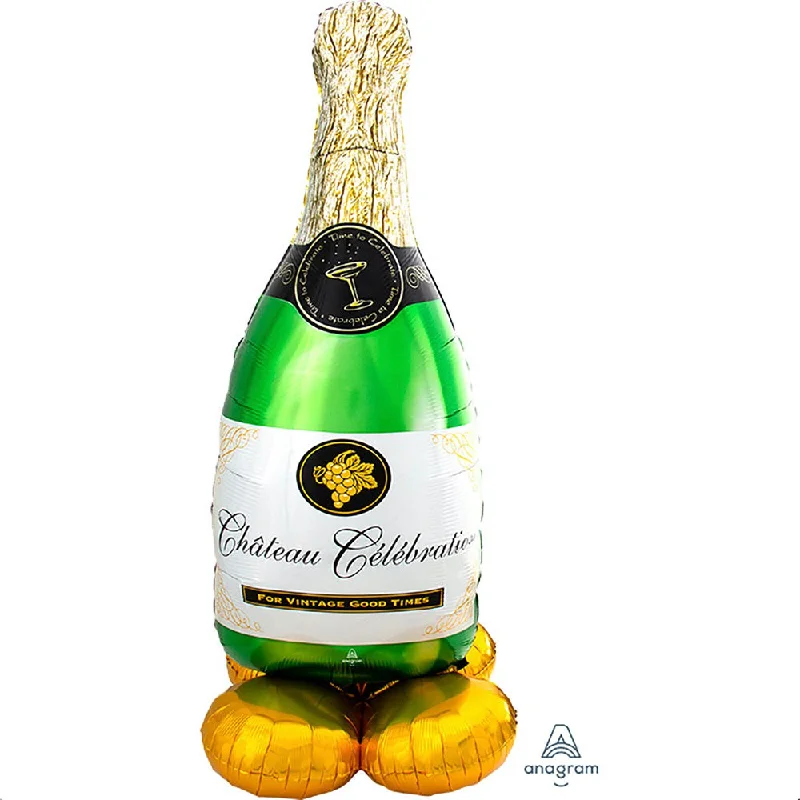 60 inch BUBBLY WINE BOTTLE AIRLOONZ