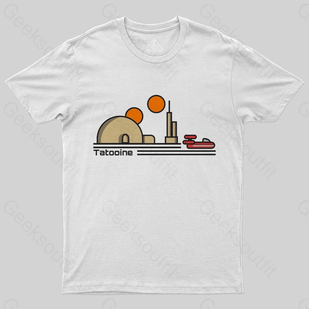 Tatooine Travel Poster T-Shirt