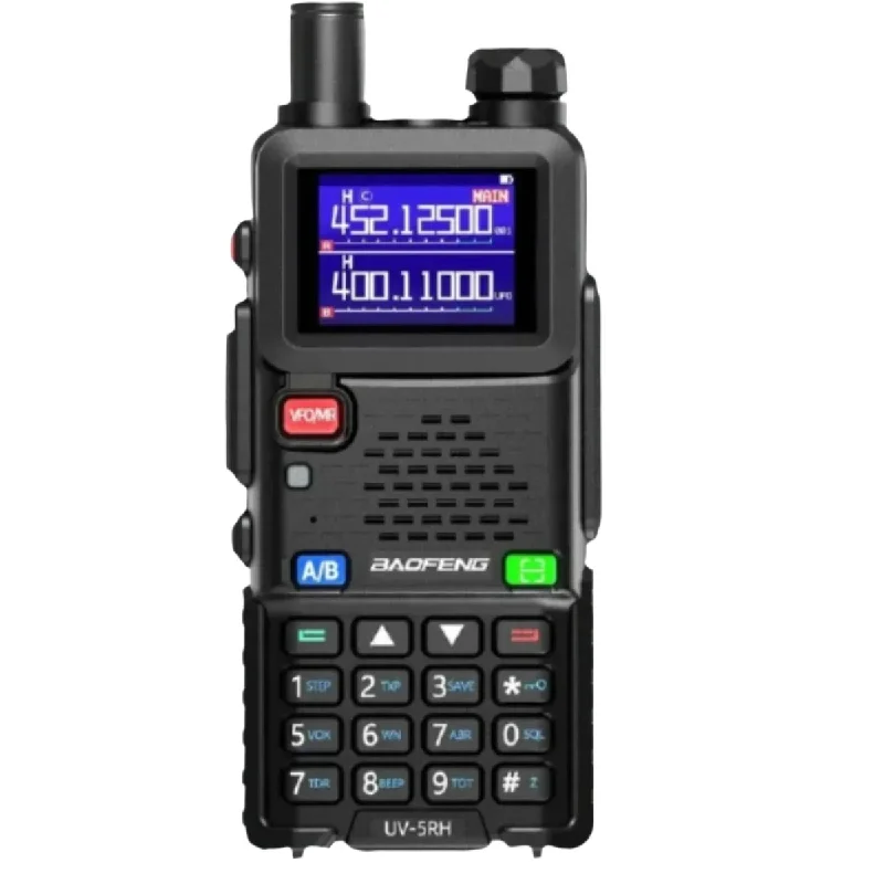 Baofeng UV-5RH 10W Air Band Walkie Talkie Wirless Copy Frequency 999CH Tri-power Type-C USB Long Range UV-5R Ham Two Way Radio