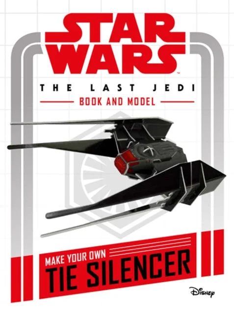 Star Wars The Last Jedi Book and Model