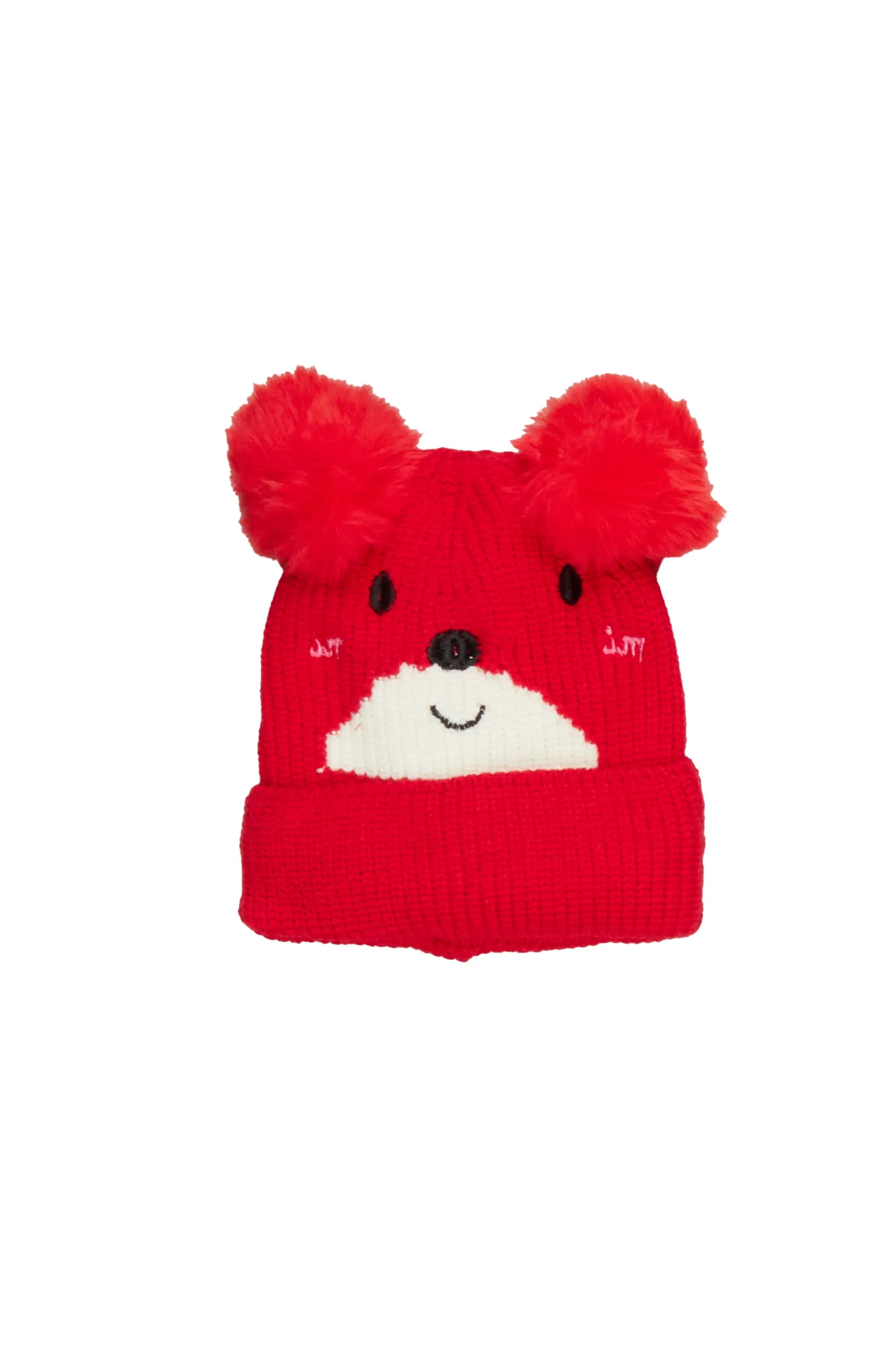 Boys Jiroo Red Beanie