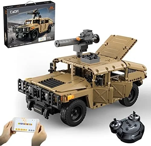 CaDA Remote Control Brick Model Humvee