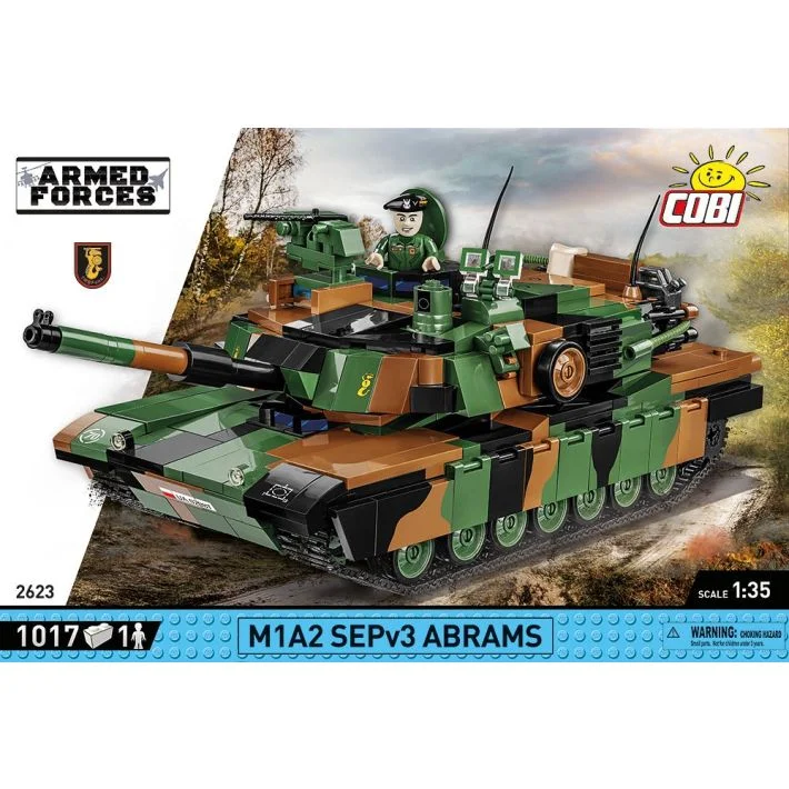 Cobi 1/35 Scale: M1A2 Sepv3 Abrams