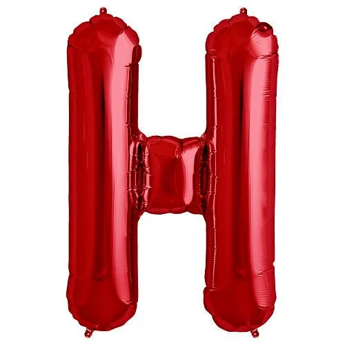 34 inch LETTER H - NORTHSTAR - RED