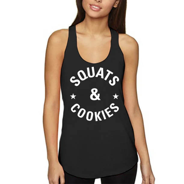 SQUATS & COOKIES Women's Tank Top