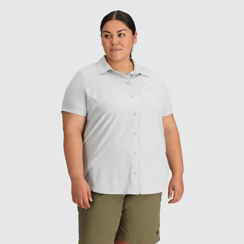 Women's Astroman Short Sleeve Sun Shirt-Plus