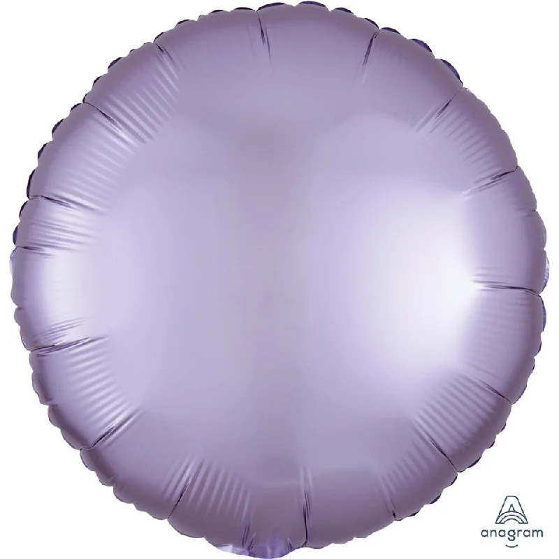 18 inch CIRCLE - SATIN LUXE PASTEL LILAC