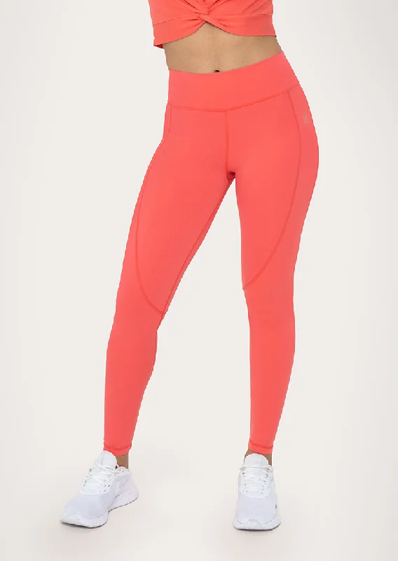 Birthday Scrunch Bum Legging Coral