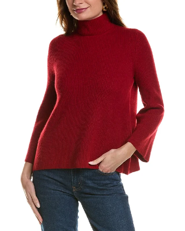 Anne Klein Mock Neck Sweater