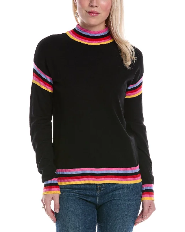 Joseph A. Mock Neck Sweater