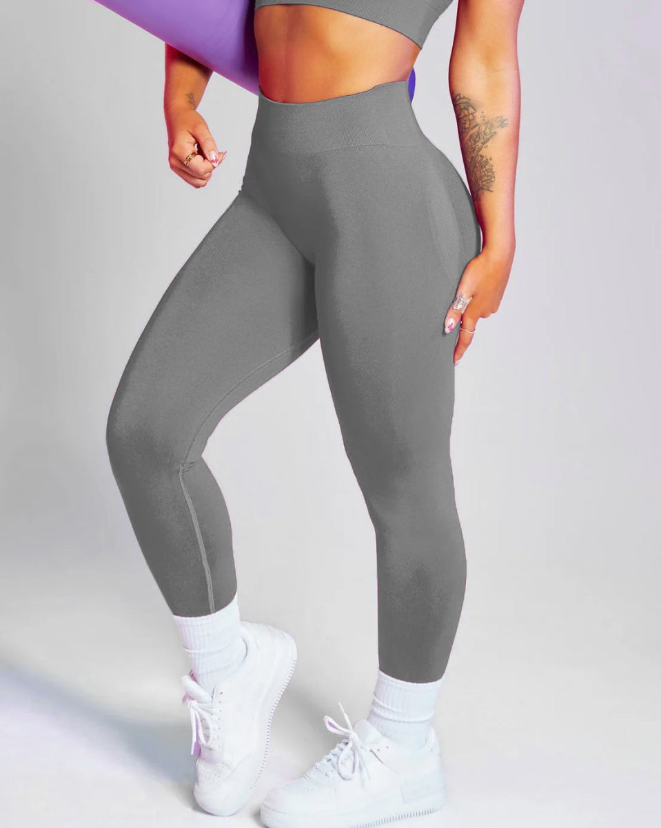 Gray-leggings