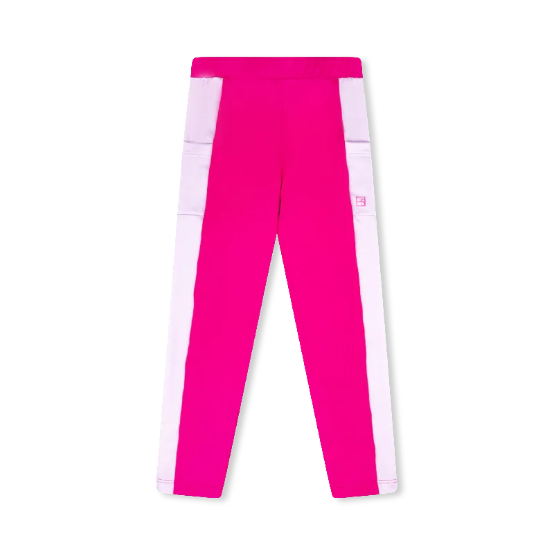 Lila Legging - Power Pink, Petal Purple