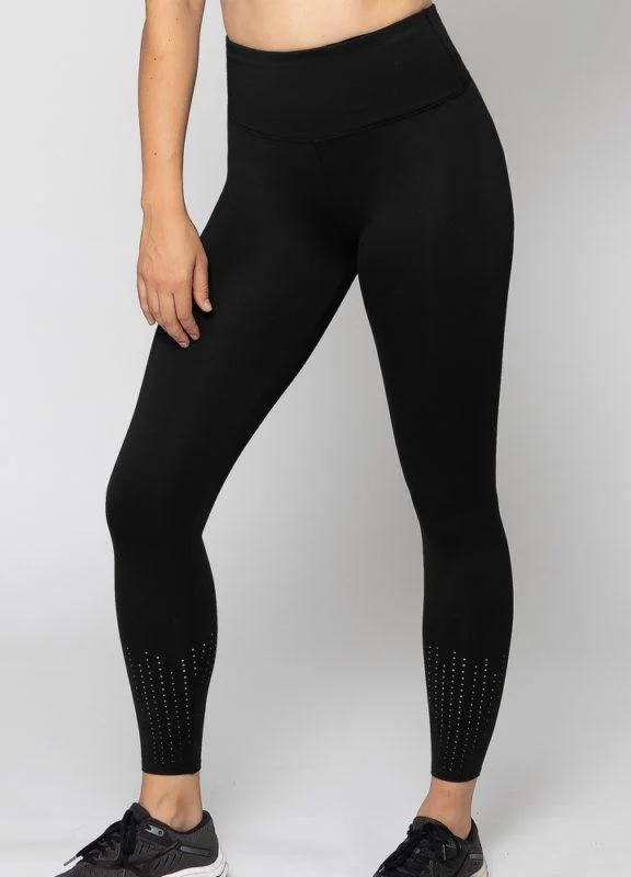 Laser Cut Smooth High Waisted Leggings