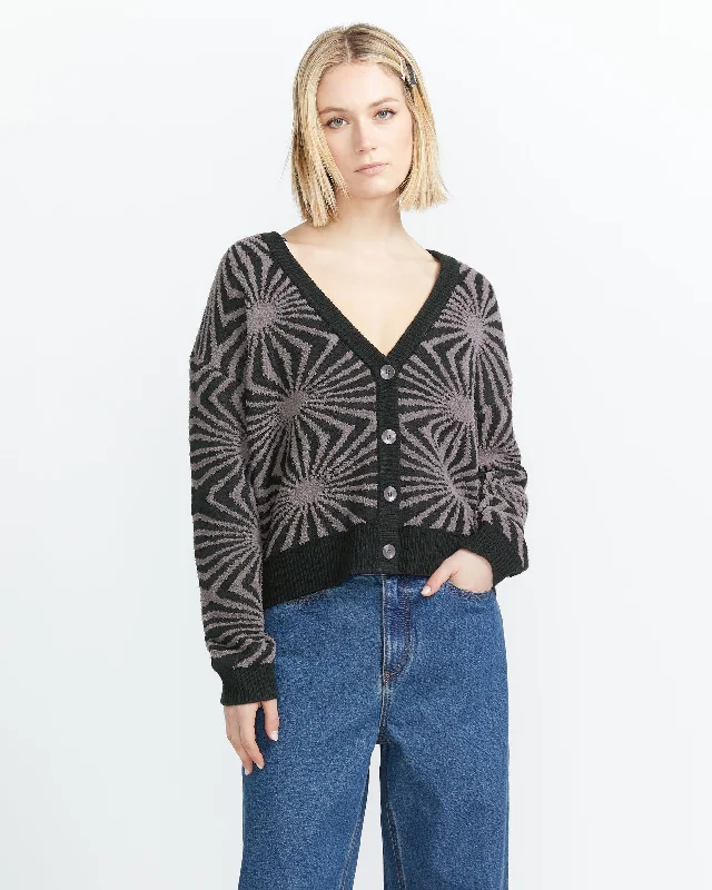 El Soltaria Cardigan - Dark Grey