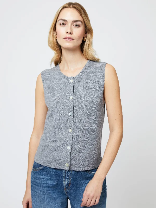 Cosysoft Buttoned Sweater Vest