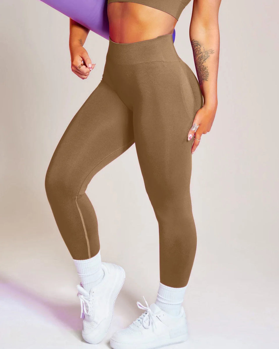 Brown-leggings