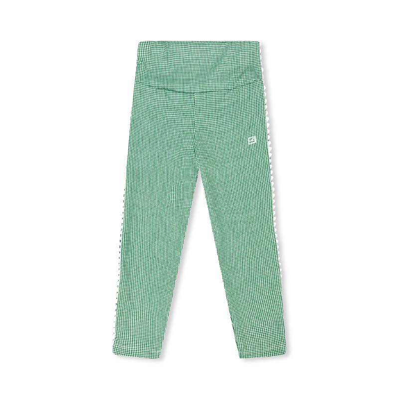 Abigail Highwaist Legging - Augusta Green Minigingham