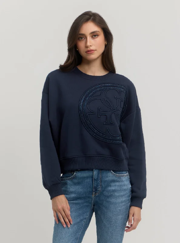 Blue Logo Jumper