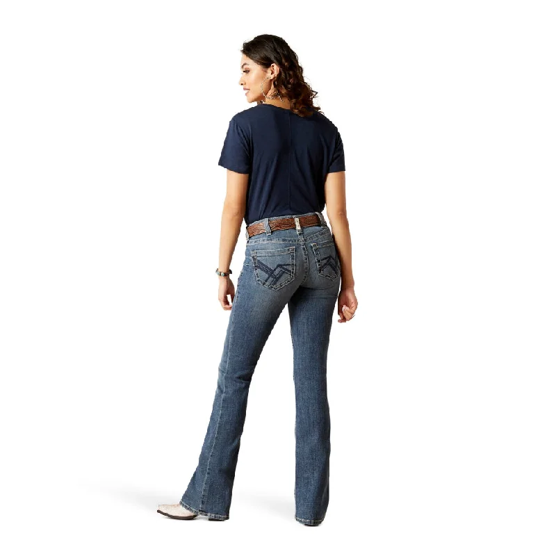 10045361 Ariat Women's Phoebe Perfect Rise Boot Cut Jean - Canadian