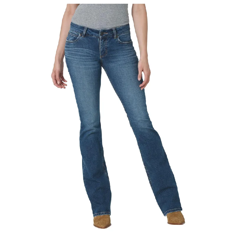 112330009 Wrangler Women's Retro Mae Mid Rise Bootcut Jean - Jodie