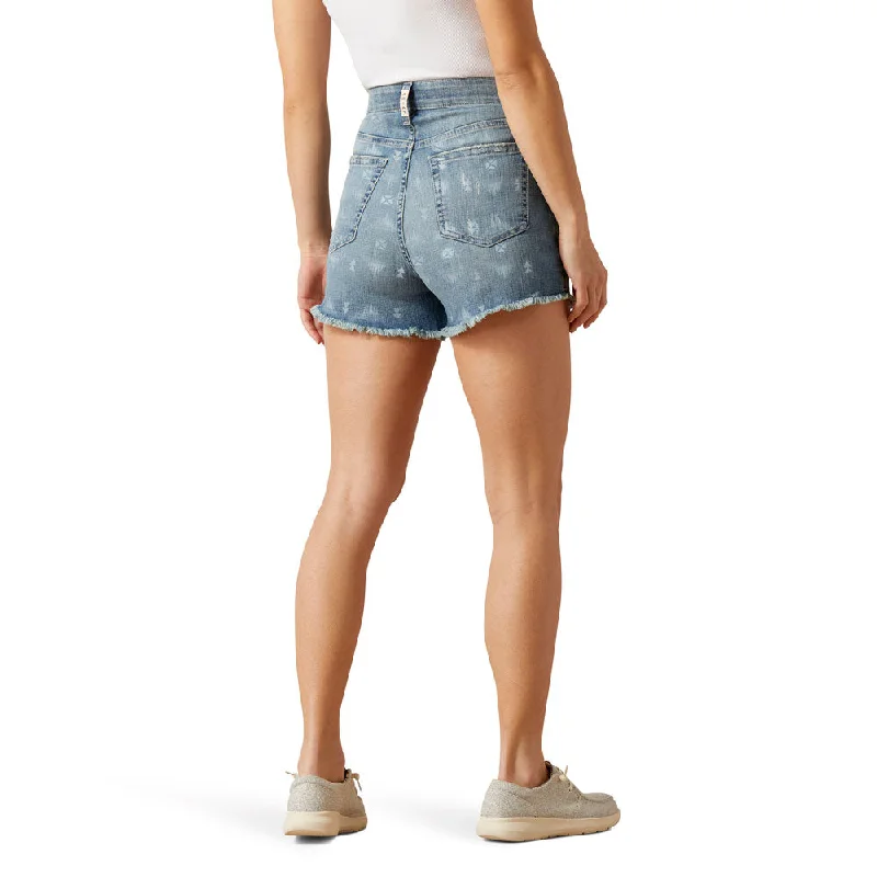 10048280 Ariat Women's Southwest 3 Inch Shorts - Southwest Laser