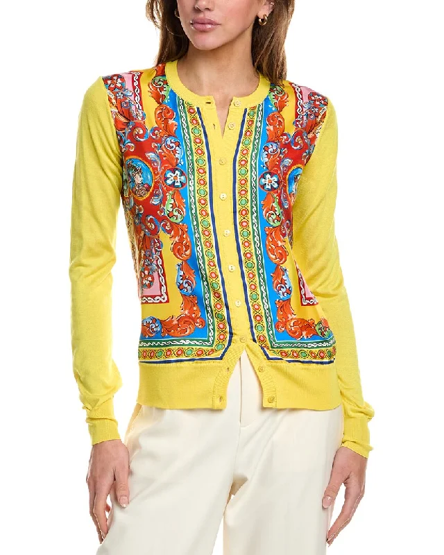 Dolce & Gabbana Silk Cardigan