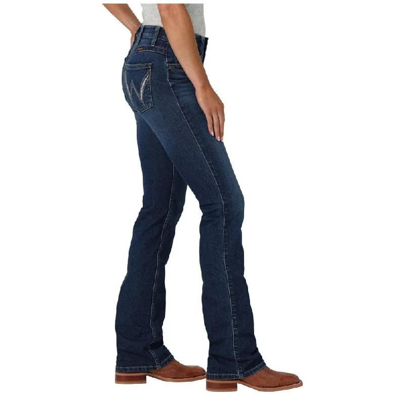 112336744 Wrangler Women's Q-Baby Ultimate Riding Mid Rise Bootcut Jean - Shirley