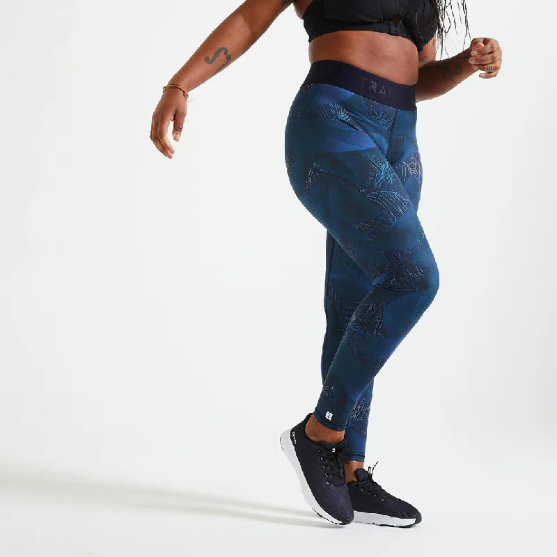 High-Waisted Fitness Leggings - Printed